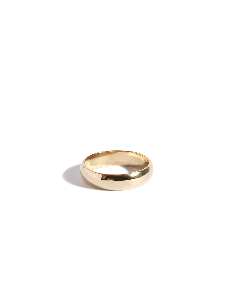 Aliança Herz Classica 5mm Ouro 18k Kahla