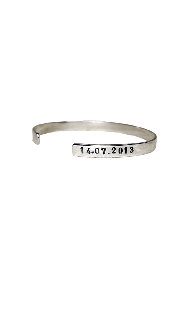 Pulseira Custom Canto Prata Kahla