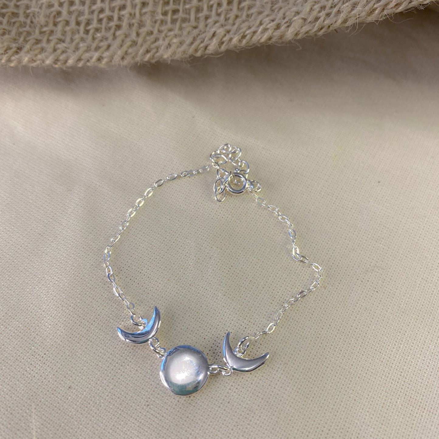 Pulseira Triluna Prata usekahla.com