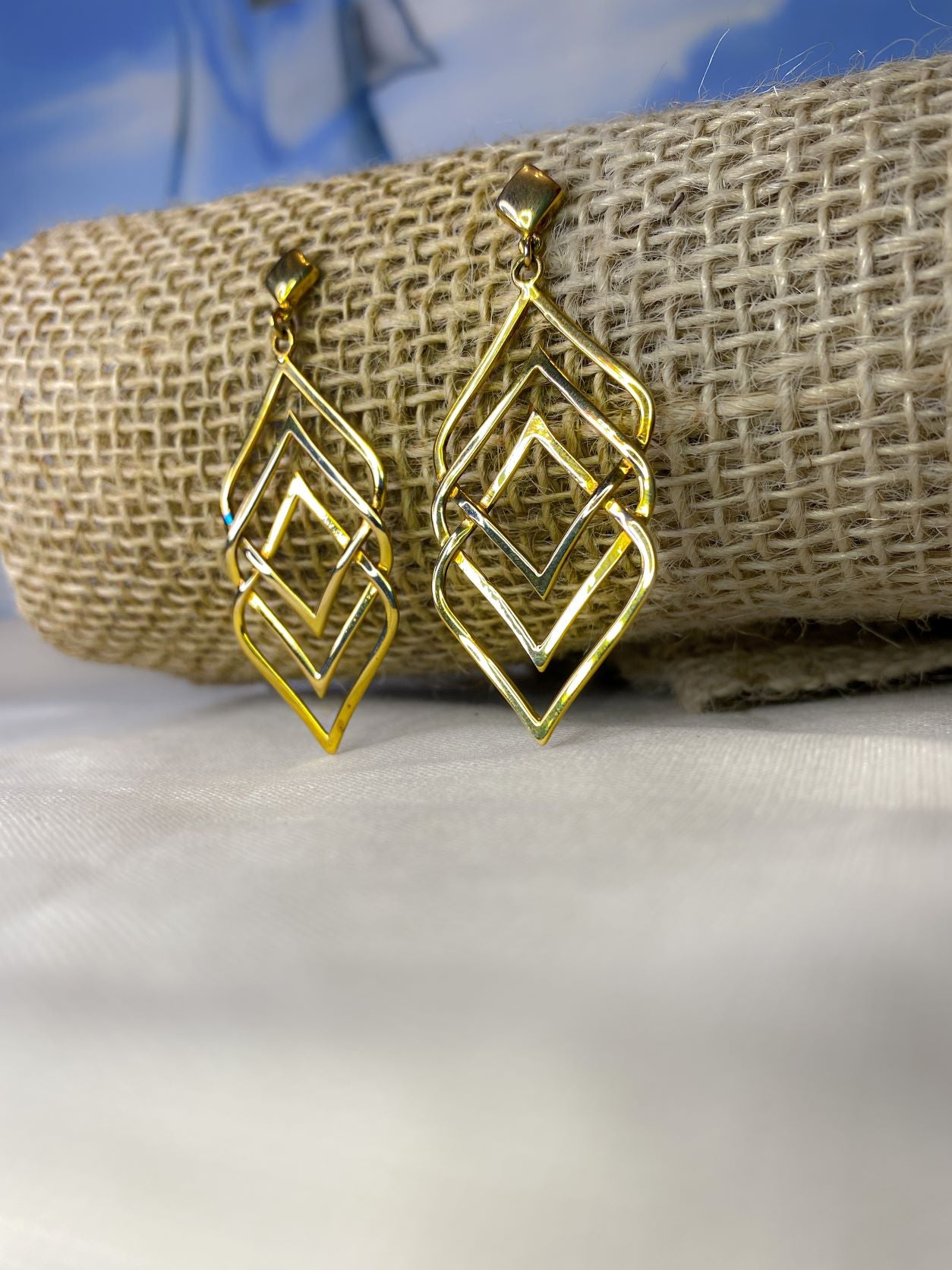 Brinco Sherazade | Prata 925 e Banho de Ouro 18k usekahla.com