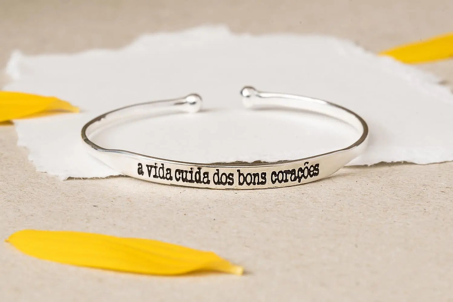 Pulseira Bons Corações | Prata 925 usekahla.com