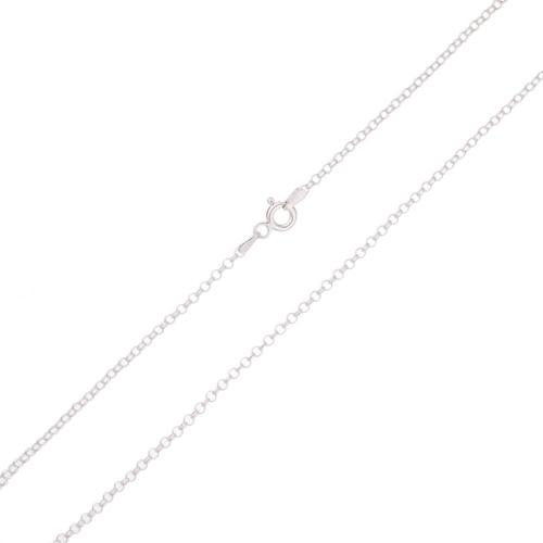 Corrente Elo Português | 40 cm Prata 925 usekahla.com