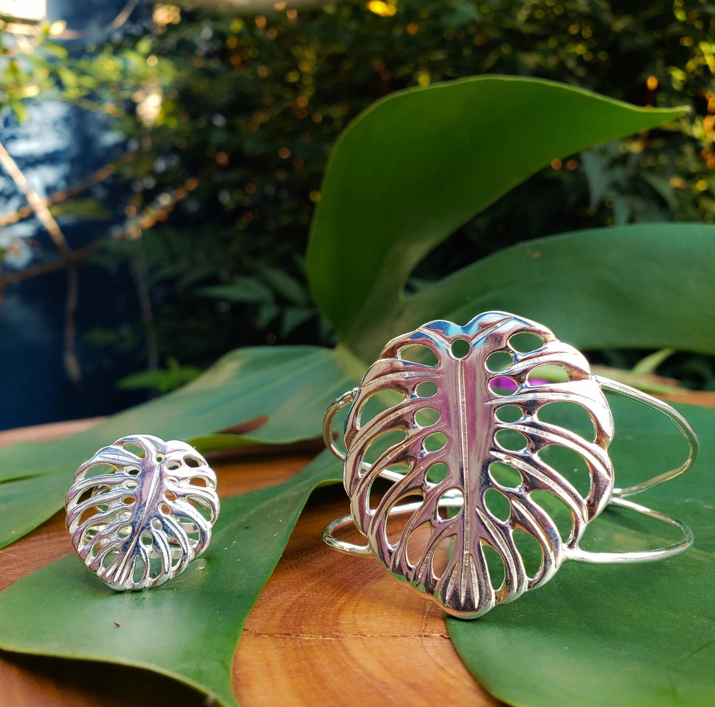 Pulseira Monstera | Prata 925 usekahla.com