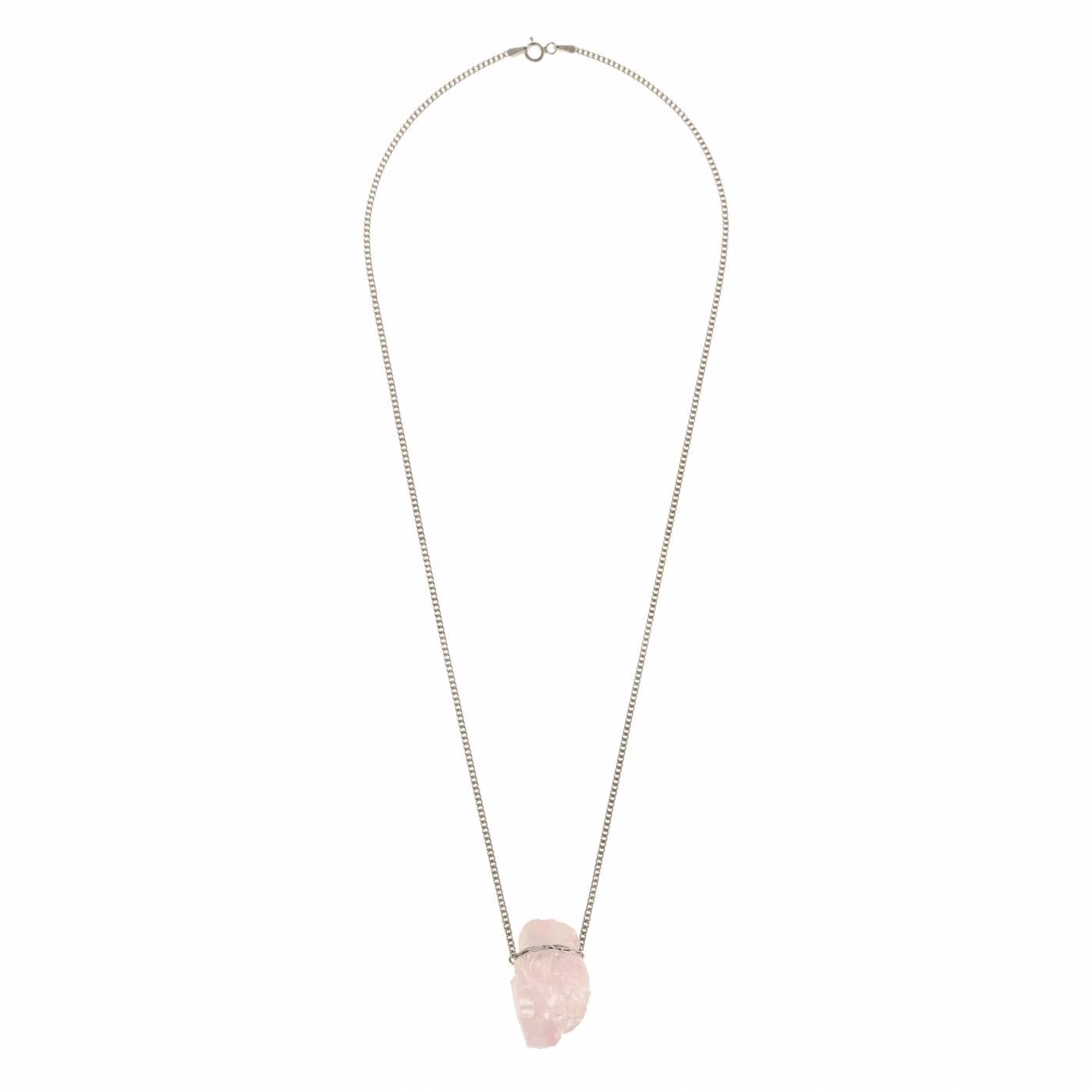 Colar Felice | Quartzo Rosa e Prata 925 usekahla.com