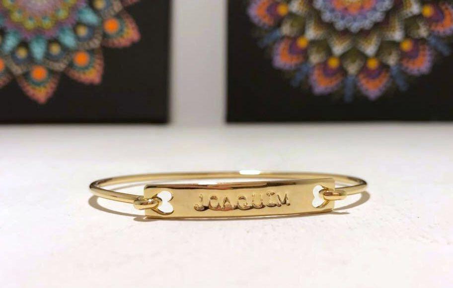 Pulseira Liebe Personalizável Prata usekahla.com