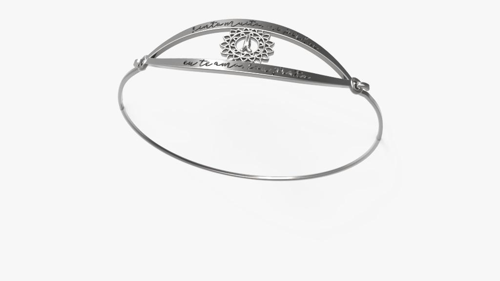 Pulseira Ho'oponopono Gratia Prata usekahla.com