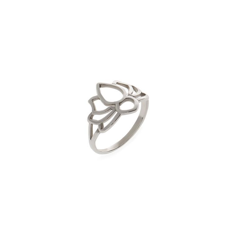 Anel Flor de Lótus | Prata usekahla.com