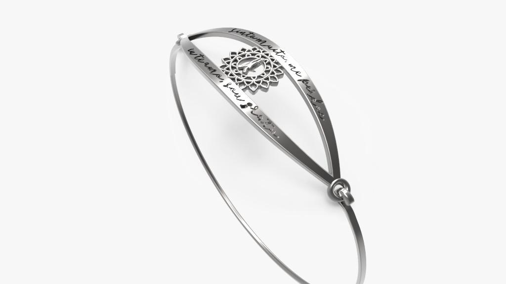 Pulseira Ho'oponopono Gratia Prata usekahla.com