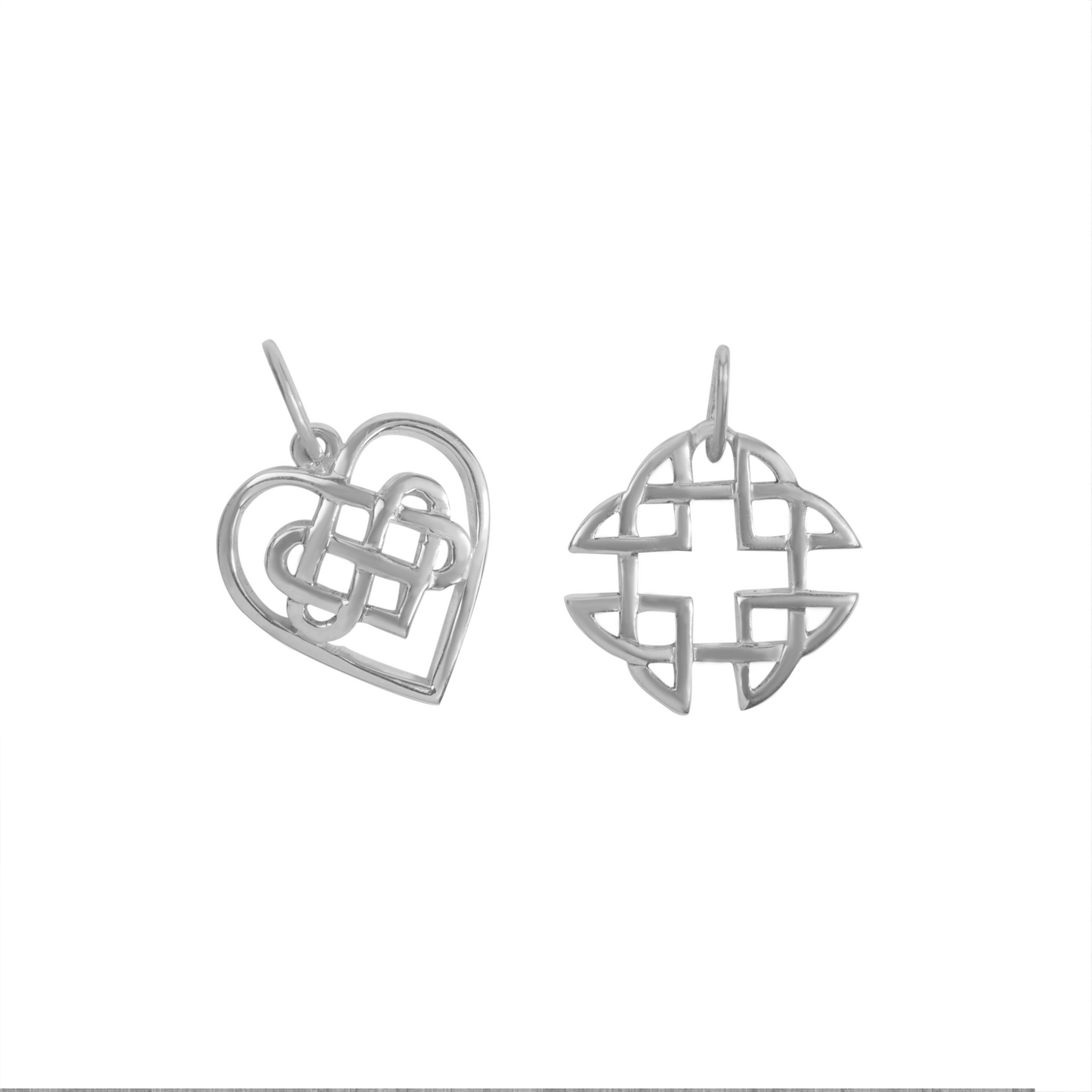 Pingente Nó Celta do Amor Eterno Prata usekahla.com