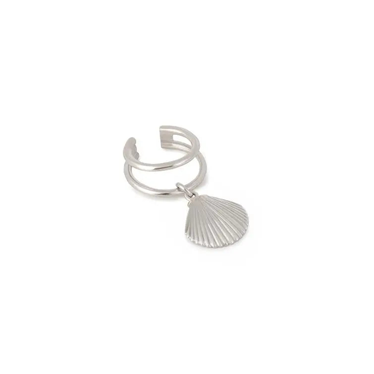 Piercing de Encaixe Concha | Prata 925 usekahla.com