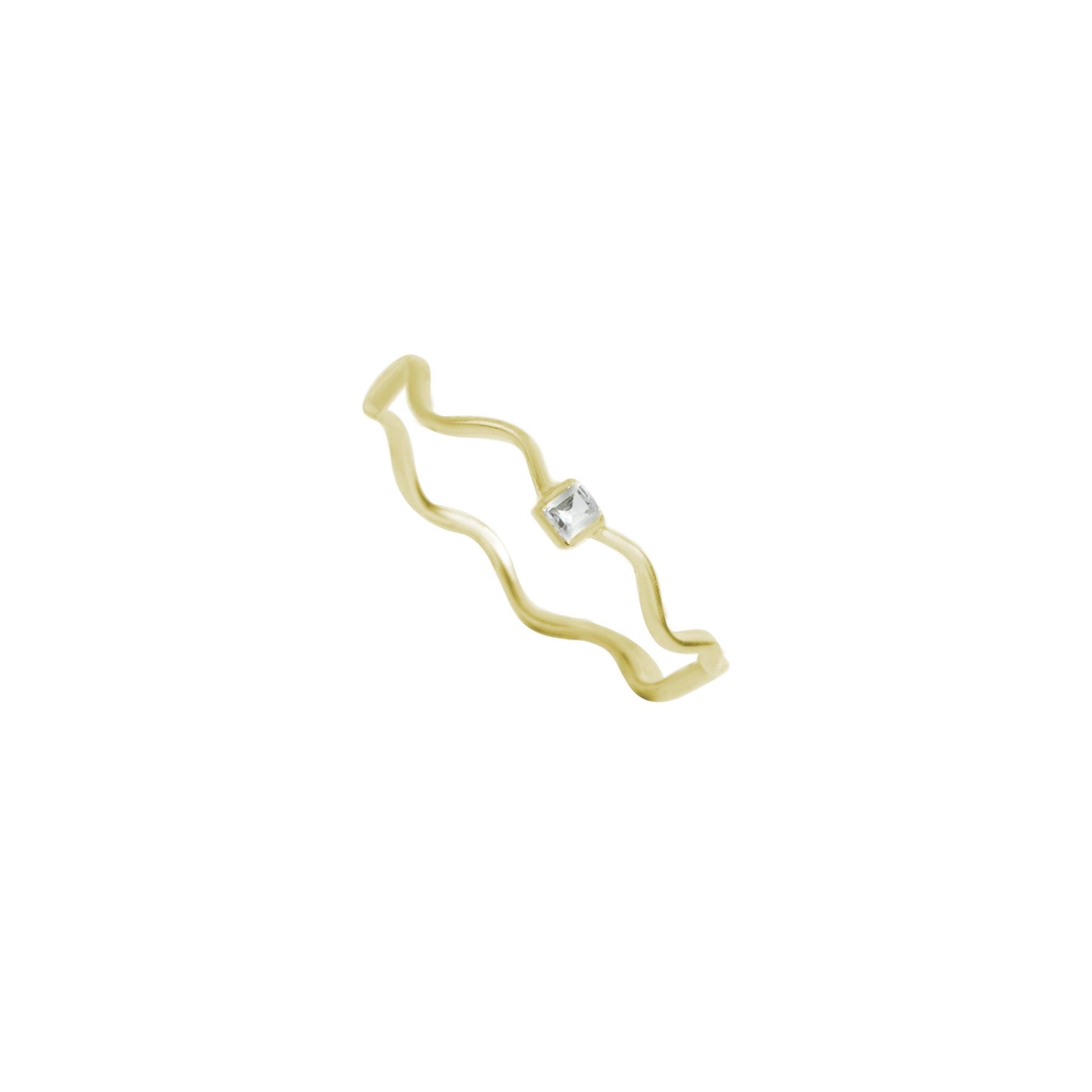 Anel Aquarii Ouro 18k e Topázio usekahla.com
