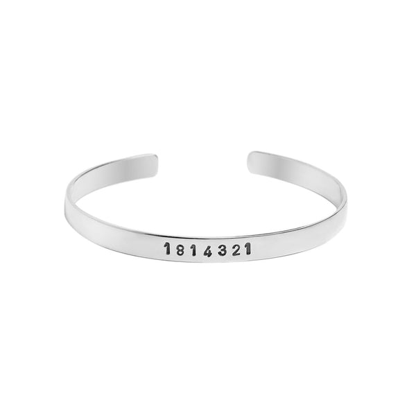Pulseira Sequência de Grabovoi 1814321Saúde Perfeita Prata usekahla.com