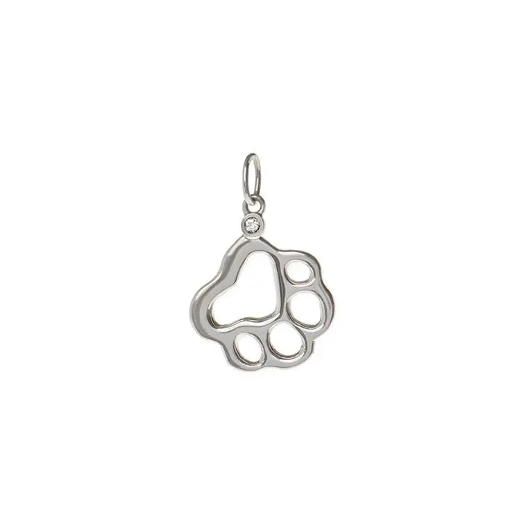 Pingente Patinha Prata usekahla.com