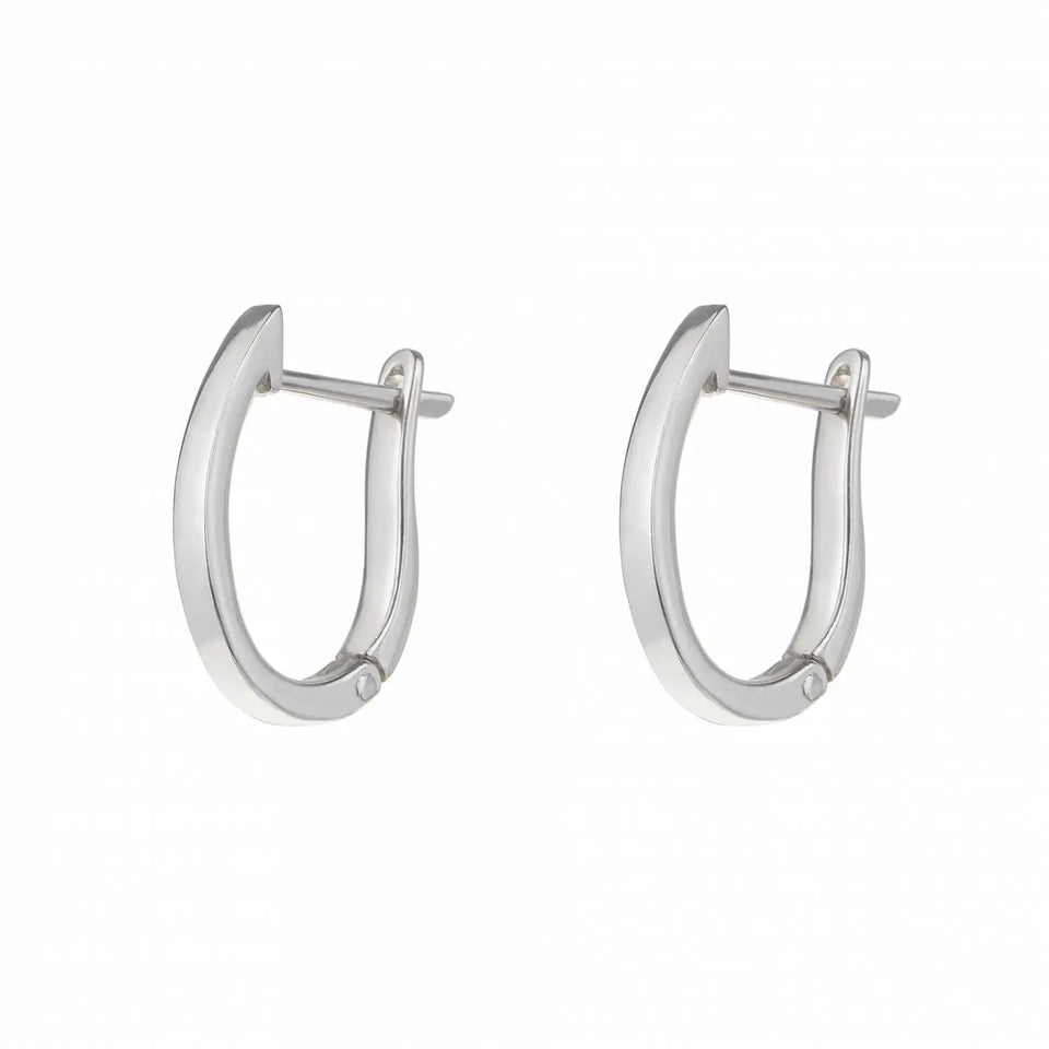 Brinco Delicat Argola Oval Prata usekahla.com