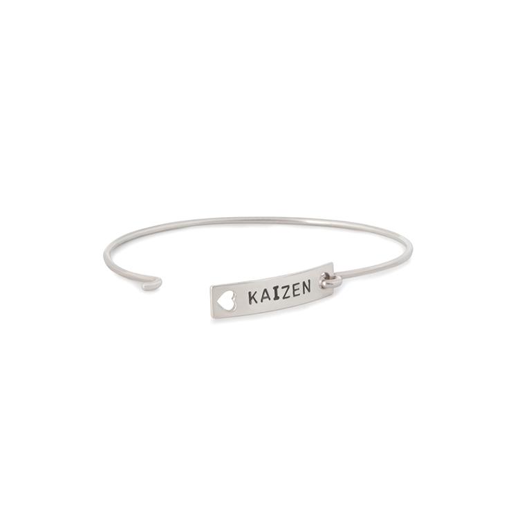 Pulseira Liebe Personalizável Prata usekahla.com
