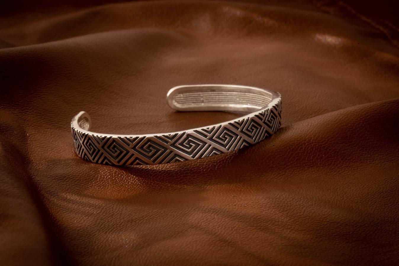 Pulseira Aldeia Prata usekahla.com
