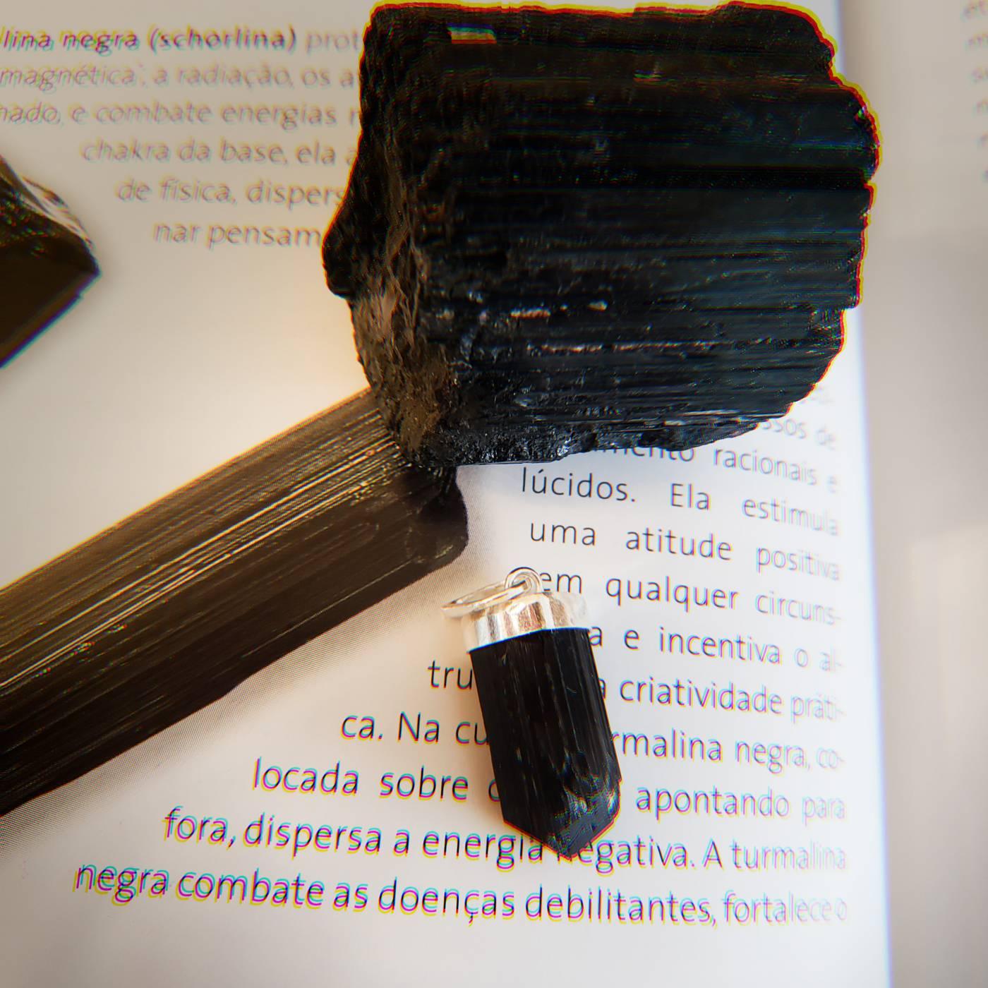 Pingente Poente | Turmalina Negra e Prata 925 usekahla.com