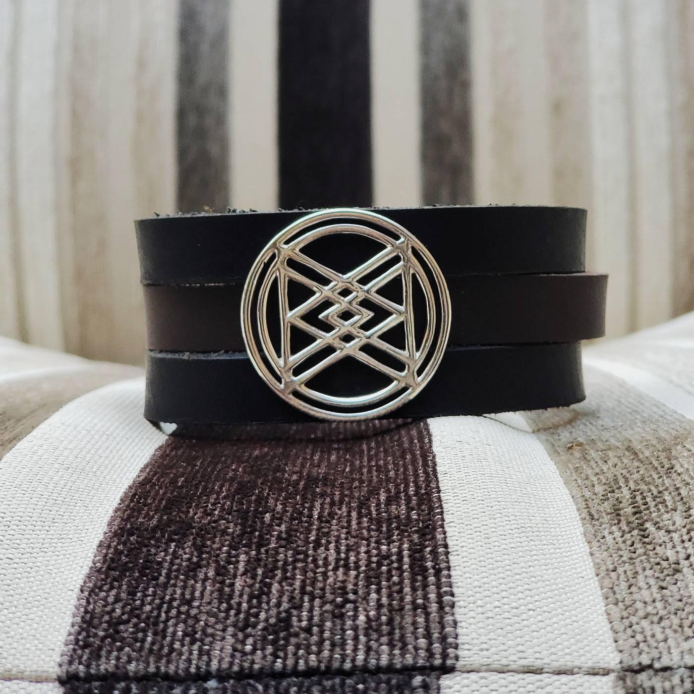 Pulseira Oslo Masculina | Couro e Prata 925 usekahla.com