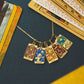 Pingente Tarô O Sol Ouro18k Kahla