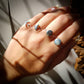 Conjunto 4 Aneis Fases da Lua | Prata 925 usekahla.com