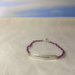 Pulseira Wanderlust   | Rubi e Prata 925 usekahla.com