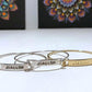 Pulseira Liebe Personalizável Prata usekahla.com