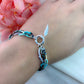 Pulseira Reine Turquesa e Prata usekahla.com